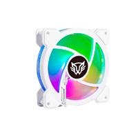 KIT VENTILADORES BALAM RUSH EOLOX BLAZE EX50KW / 3 PIEZAS / FLUJO DE AIRE 28.76 CFM / SILENCIOSO / 1500 RPM / ILUMINACION RGB / 3 PINES / 120 X 25 MM / BLANCO / BR-937993